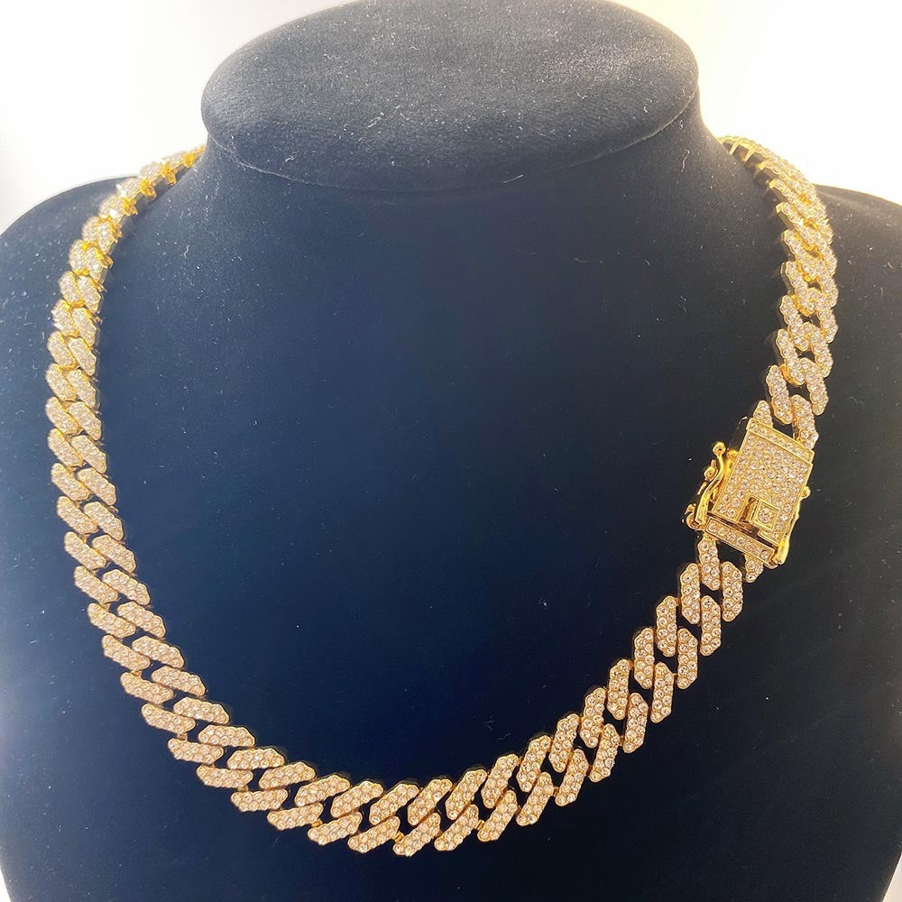 Iced Out Miami Cuban Choker Necklace