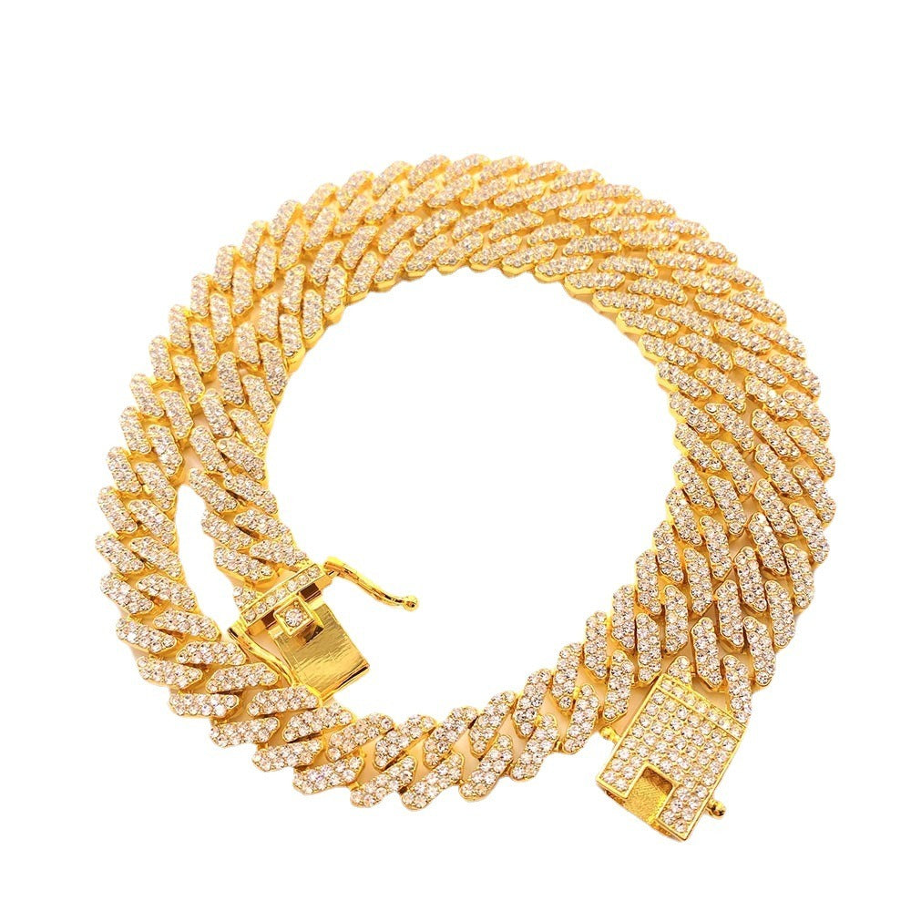 Iced Out Miami Cuban Choker Necklace