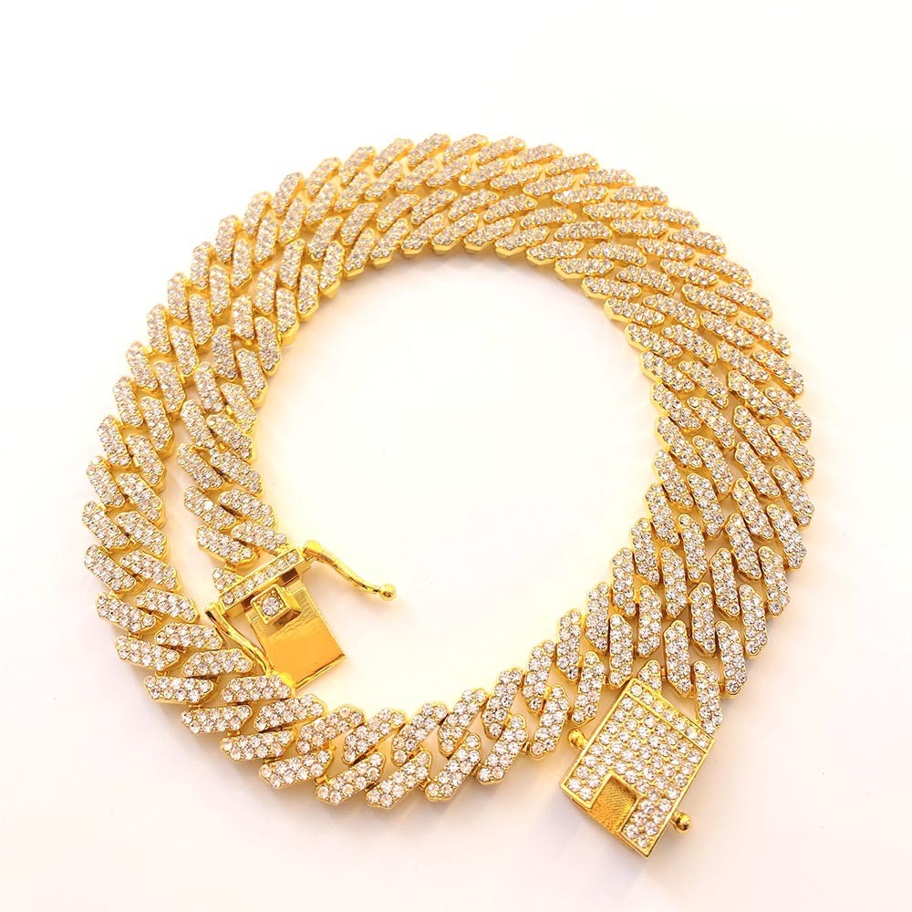 Iced Out Miami Cuban Choker Necklace