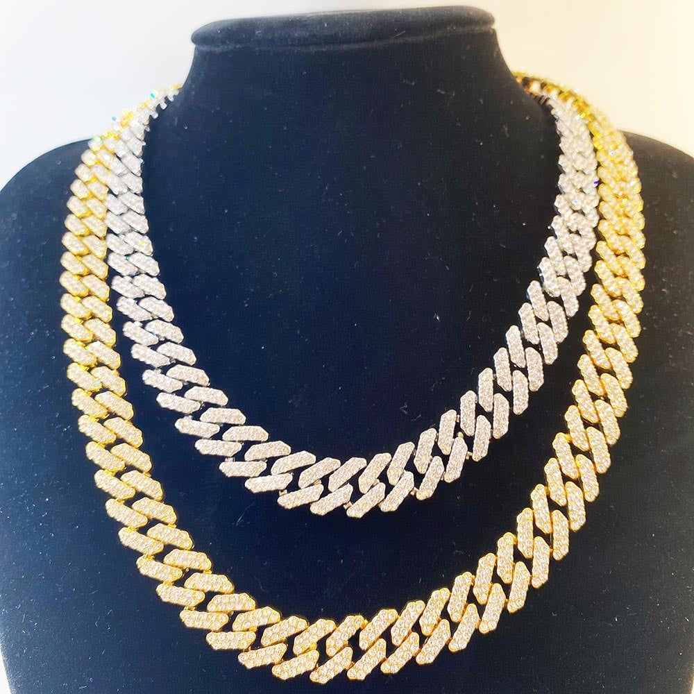 Iced Out Miami Cuban Choker Necklace