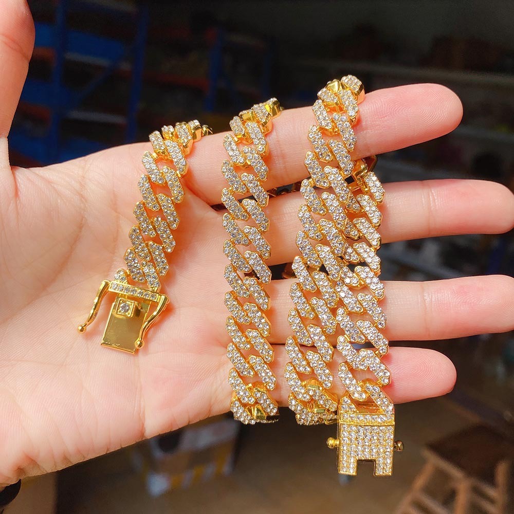 Iced Out Miami Cuban Choker Necklace