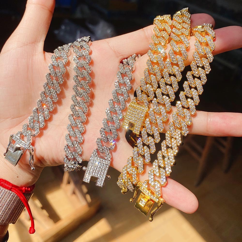 Iced Out Miami Cuban Choker Necklace