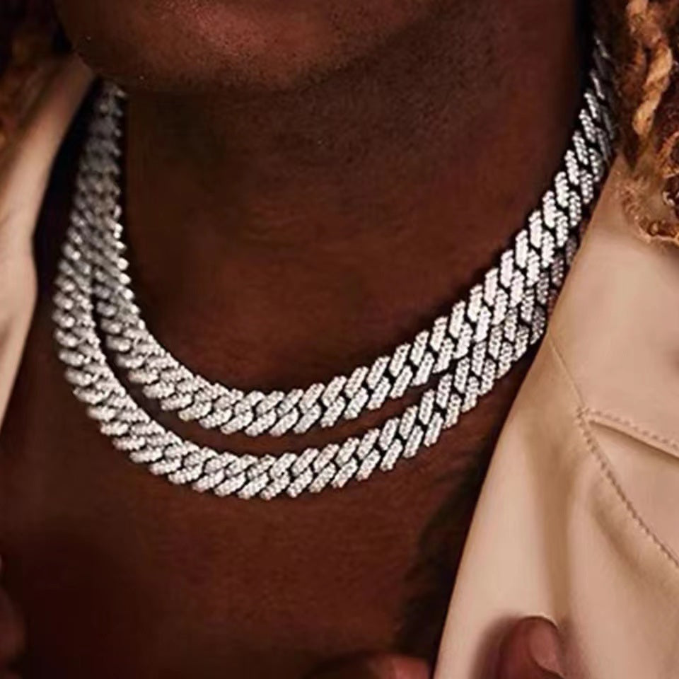 Iced Out Miami Cuban Choker Necklace