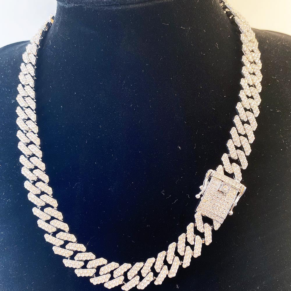 Iced Out Miami Cuban Choker Necklace
