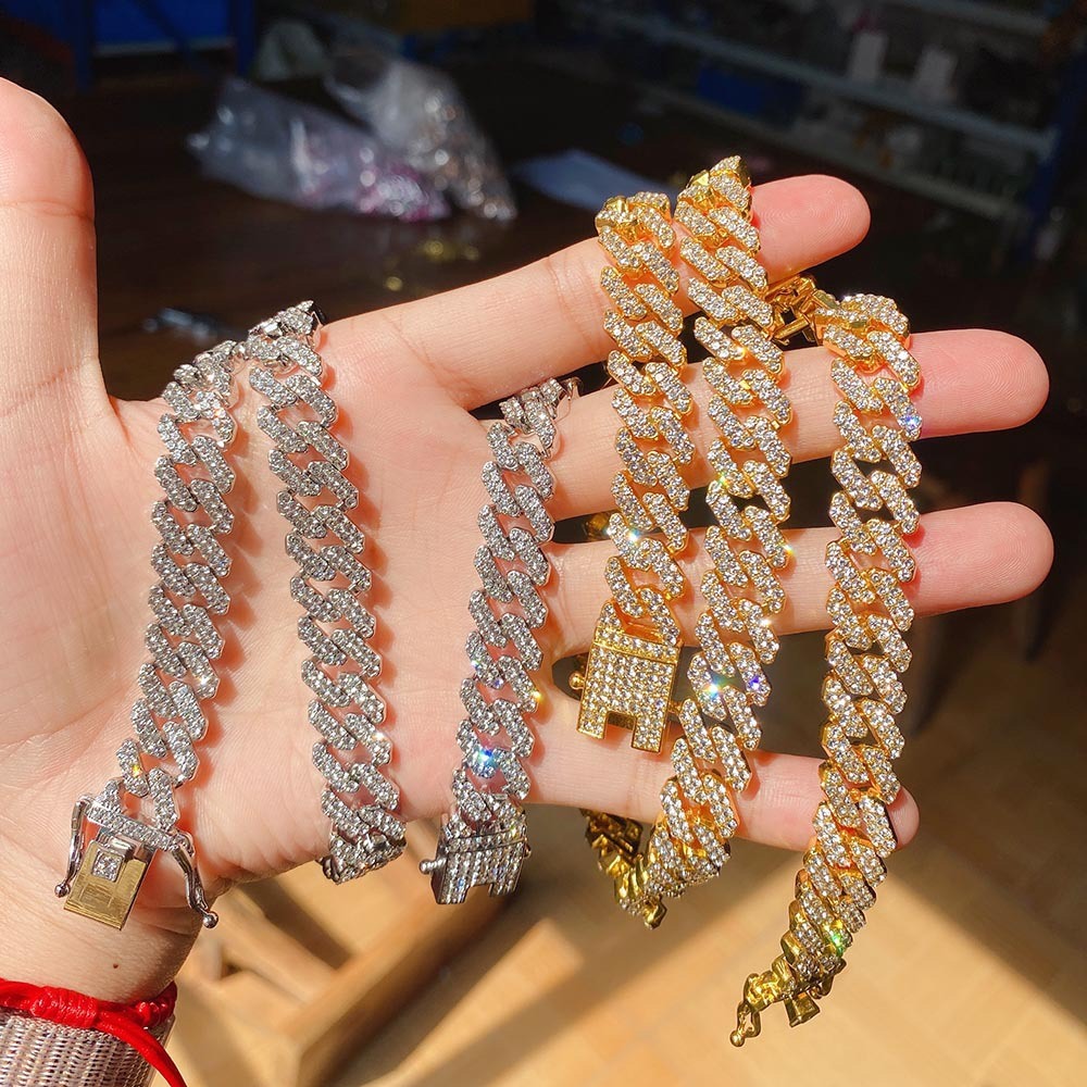 Iced Out Miami Cuban Choker Necklace