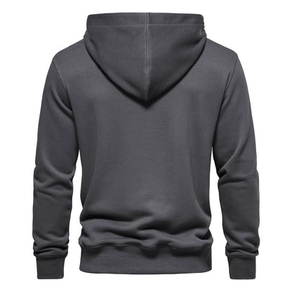 Men's Hoodie Sweatshirt Hooded Casual Long Sleeve Drawstring Lace Up Pullover Hoodies with Pocket