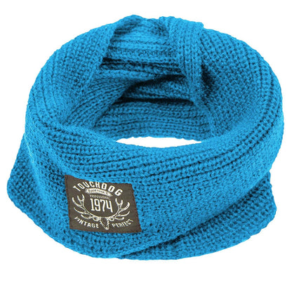 Touchdog Heavy Knitted Winter Dog Scarf