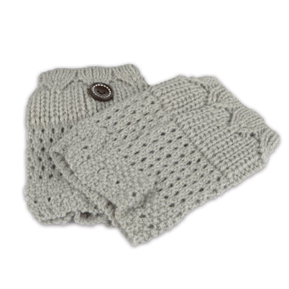 Women Winter Crochet Knit Leg Warmers