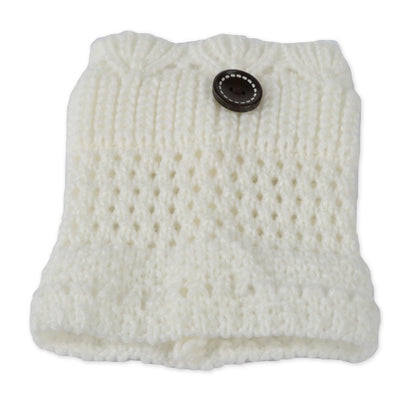 Women Winter Crochet Knit Leg Warmers