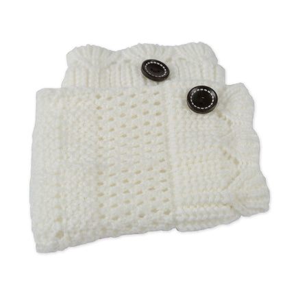 Women Winter Crochet Knit Leg Warmers