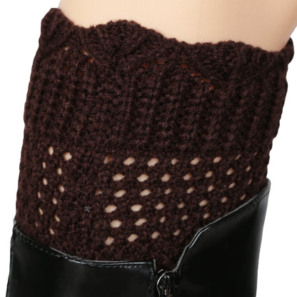 Women Winter Crochet Knit Leg Warmers