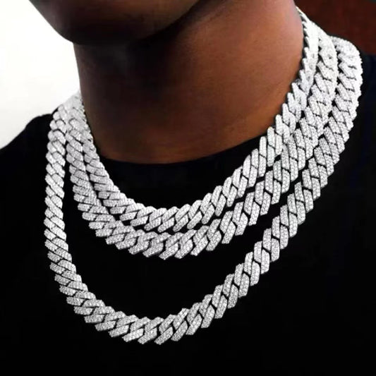 Iced Out Miami Cuban Choker Necklace